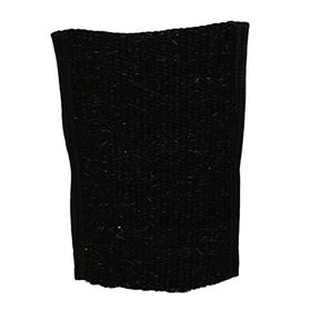LokmanAvm Doğal Keçi Kılı El Geçmeli Siyah 26x18 cm Sırt ve Vücut Kesesi