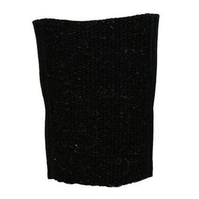 LokmanAvm Doğal Keçi Kılı El Geçmeli Siyah 26x18 cm Sırt ve Vücut Kesesi
