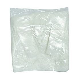 LokmanAvm Ekonomik Küçük Boy Atlet 38x22 cm İnce Beyaz 250 Adet 1 Paket Hışır Poşet