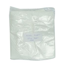 LokmanAvm Ekonomik Mini Boy 30X20 cm İnce Beyaz 250 Adet 1 Paket Atlet Hışır Poşet