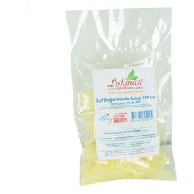 Lokmanavm Saf Doğal 100 gr Damla Sakızı