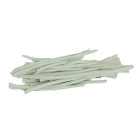 LokmanAvm Tel Klips Pvc Kaplamalı Beyaz 500 gr 500 Adetli Bağlama Teli