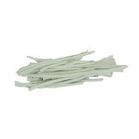LokmanAvm Tel Klips Pvc Kaplamalı Beyaz 500 gr 500 Adetli Bağlama Teli