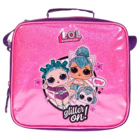 Lol 20465 Glitter On Pembe Mor Beslenme Çantası