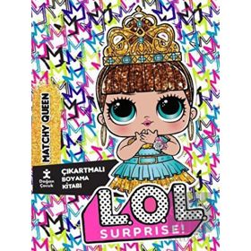 Lol Surprise! Matchy Queen Çıkartmalı Kitabı - Doğan Çocuk