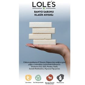 Lole's Klasik 4x150 gr Banyo Sabunu