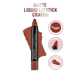 Lollis Crayon 08 Matte Lipstick Mat Dudak Kalemi