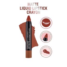 Lollis Crayon 08 Matte Lipstick Mat Dudak Kalemi