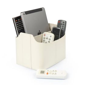 Londo Kumandalık ve Modern Tasarımlı Tablet Bölmeli Beyaz Organizer
