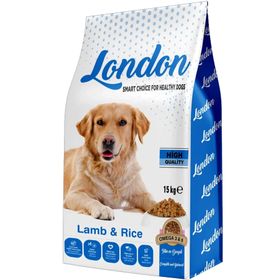 London Kuzu Etli Pirinçli 15 kg Köpek Maması