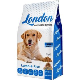 London Kuzu Etli Pirinçli 15 kg Köpek Maması