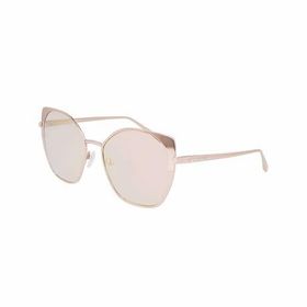 Longchamp LO 175S 770 56 Kelebek Gri Metal Kadın Güneş Gözlüğü