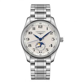 Longines L2.909.4.78.6 Master Collection Moonphase Erkek Kol Saati