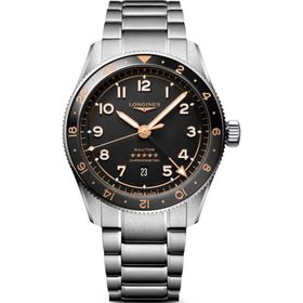 Longines L3.812.4.50.6 Spirit Zulu Time Erkek Kol Saati