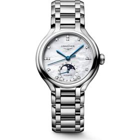 Longines L8.126.4.87.6 Primaluna Moonphase Kadın Kol Saati