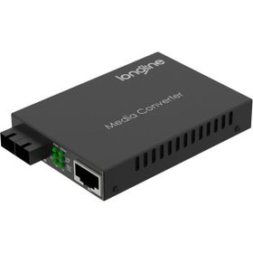 Longline LNG-8110GSB-11-40A/B-AS 10/100/1000M 1310/1550NM WDM BIDI 40KM SC Media Converter