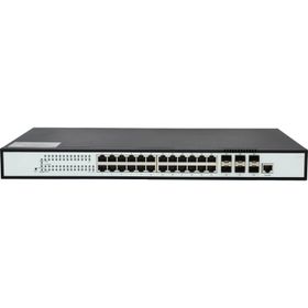 Longline LNG5720-24MP6X 24 Port Layer 3 2.5G 24x2.5G RJ45 + 6x10G SFP 370W PoE Yönetilebilir PoE Ethernet Switch