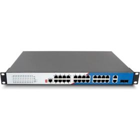 Longline LNGIGF26GT-24POE-M 28-Port 10/100/1000 Mbps Yönetilebilir Endüstriyel PoE Switch
