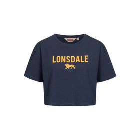 Lonsdale Moira Lacivert Turuncu Kadın T-shirt