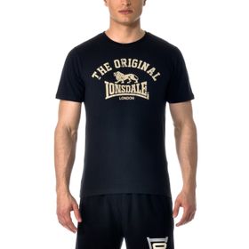 Lonsdale Regular Fit Siyah Erkek Uzun Kollu Tişört