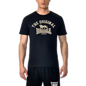 Lonsdale Regular Fit Siyah Erkek Uzun Kollu Tişört