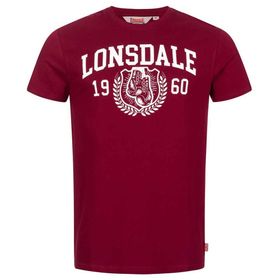 Lonsdale Staxigoe Oxblood Beyaz Erkek T-shirt
