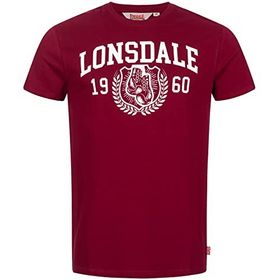 Lonsdale Staxigoe Oxblood Beyaz Erkek T-shirt