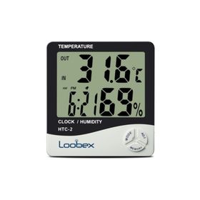 Loobex HTC-2 Dijital Nem ve Sıcaklık Ölçer