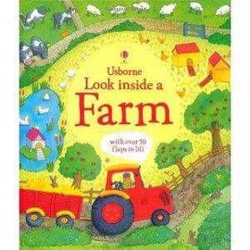 Look Inside A Farm-Usborne Publishing