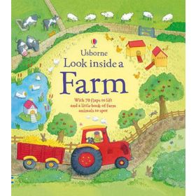 Look Inside A Farm-Usborne Publishing