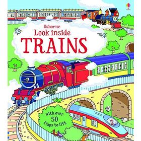 Look Inside Trains - Usborne Yayıncılı