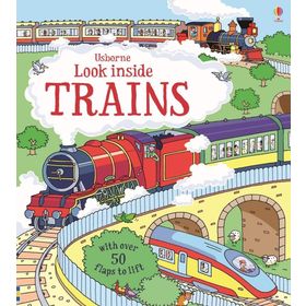 Look Inside Trains - Usborne Yayıncılı