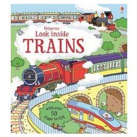 Look Inside Trains - Usborne Yayıncılı