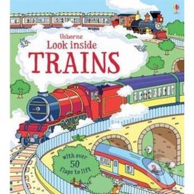 Look Inside Trains - Usborne Yayıncılı