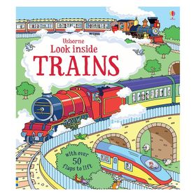 Look Inside Trains - Usborne Yayıncılı