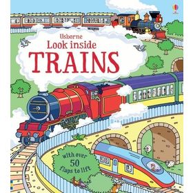 Look Inside Trains - Usborne Yayıncılı