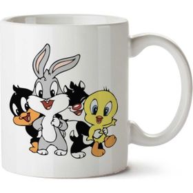 Looney Tunes Karakterler Baskılı Kupa