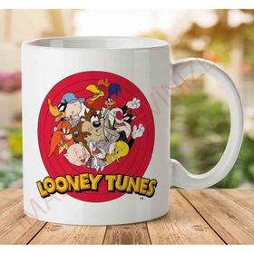 Looney Tunes Karakterler Baskılı Kupa