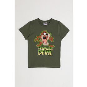 Looney Tunes L1583-2 Haki Erkek Çocuk T-shirt