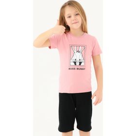 Looney Tunes L1589-2 Gül Kız Çocuk T-shirt