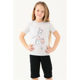 Looney Tunes L1590-2 Kar Melanj Kız Çocuk T-shirt
