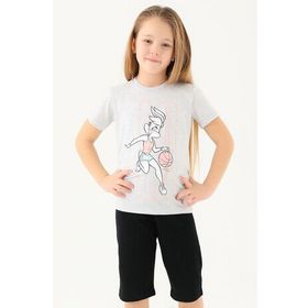 Looney Tunes L1590-2 Kar Melanj Kız Çocuk T-shirt