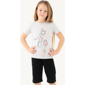 Looney Tunes L1590-2 Kar Melanj Kız Çocuk T-shirt