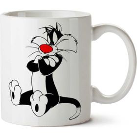 Looney Tunes Sylvester Baskılı Kupa