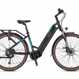 Loop Commuter Mat Siyah-Füme-Turkuaz Elektrikli Bisiklet