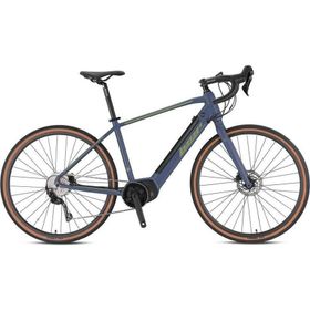 Loop Potenza Gravel 2024 10 Vites 18.5 inç Mat Gri Yeşil Füme Elektrikli Bisiklet