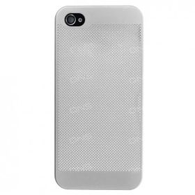 Loopee iPhone 4 / 4S Point Gri Sert Arka Kapak Kılıf