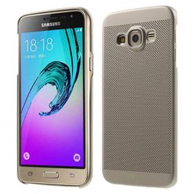 Loopee Samsung Galaxy J3 J300 Point Sert Gold Arka Kapak