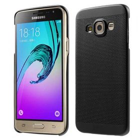 Loopee Samsung Galaxy J3 J300 Point Sert Siyah Arka Kapak