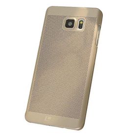 Loopee Samsung Galaxy Note FE Fan Edition Point Gold Sert Arka Kapak